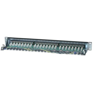 11. Intellinet Patch panel 19'' 24 ports STP cat. 6 black