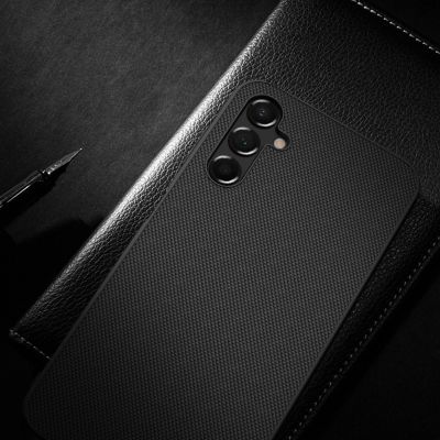 16. Nillkin Textured Case Case for Samsung Galaxy A14 5G / Galaxy A14 Reinforced Nylon Cover Black