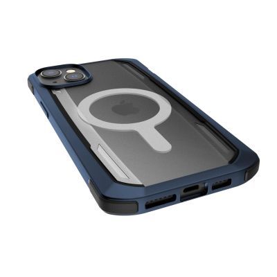 7. Raptic X-Doria Secure Case for iPhone 14 Pro with MagSafe armored cover blue