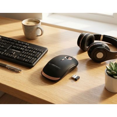 8. Esperanza ACRUX EM127 mouse (optical; 1600 DPI; black)