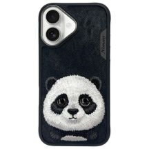 Nimmy Big Eyed Pet 2.0 Panda case for iPhone 16 - black
