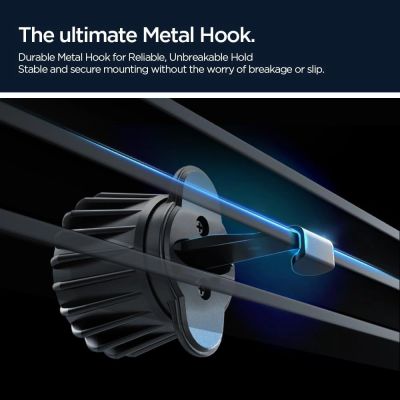 7. Spigen MFT13 MagSafe Car Holder for Cockpit or Air Vent - Silver