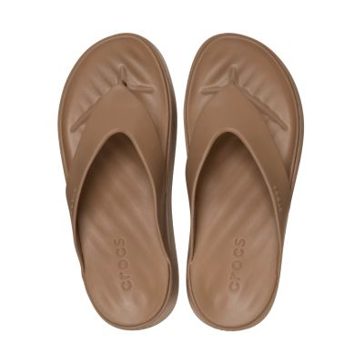 5. Crocs Getaway Platform Flip Women's Sandals Brown 209410 2JJ