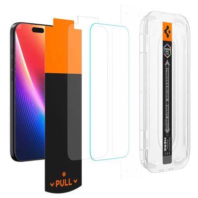 3. Spigen Glas.TR EZ Fit Pro Tempered Glass for iPhone 17 Air - Transparent