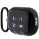 3. BMW BMAP222SWTK AirPods Pro 2 gen cover black/black Multiple Colored Lines