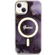 3. Guess GUHMP14SHTMRSU iPhone 14 6.1" purple/purple hardcase Golden Marble MagSafe