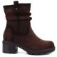 7. Women's insulated ankle boots, brown, S.Barski HY62-8100