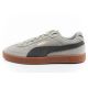 2. Puma Club II Era men's sports shoes, leather sneakers, gray