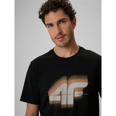3. Men's regular printed T-shirt 4F 4FRSS26TTSHM4228-20S