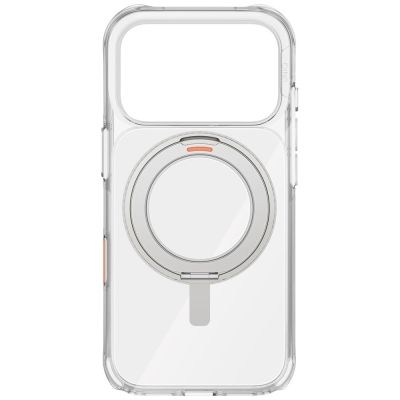 3. Uniq Swivix 360 Rotating Kickstand Case for iPhone 17 Pro - Transparent