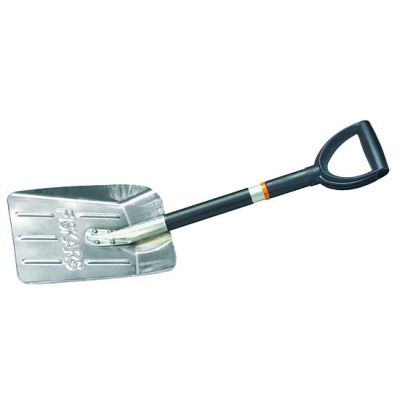 Fiskars 1000740 Snow Shovel/Shovel Aluminum, Plastic Black, Gray, Orange