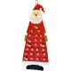 ADVENT CALENDAR RED SANTA CLAUS