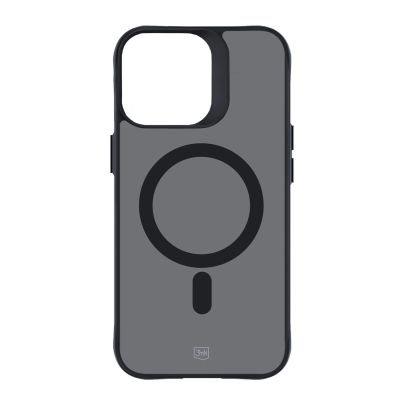 19. 3mk Smoke MagCase with MagSafe for iPhone 15 Pro - Semi-transparent