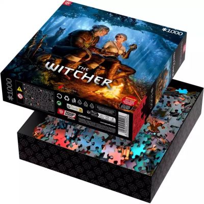 3. Puzzle Good Loot: The Witcher - Journey of Ciri, 1000 pieces