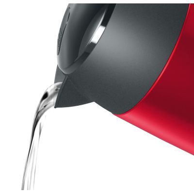 16. Bosch TWK3P424 Electric Kettle 1.7 L 2400 W Gray, Red