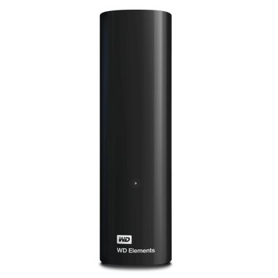 2. Western Digital Elements WDBWLG0180HBK-EESN External Hard Drive 18TB 2.0/3.2 Gen 1 (3.1 Gen 1) Black
