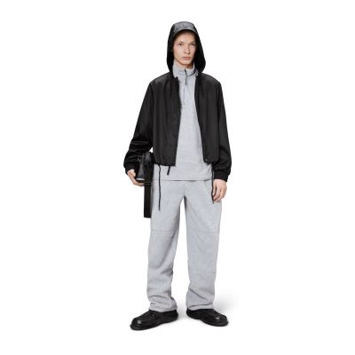 3. Rains Women's Rain Jacket STRING W JACKET W3 18040 84 BLACK GRAIN