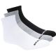 3. Skechers 3PPK Qtr Crew Socks S114235-BKWG White 43-46