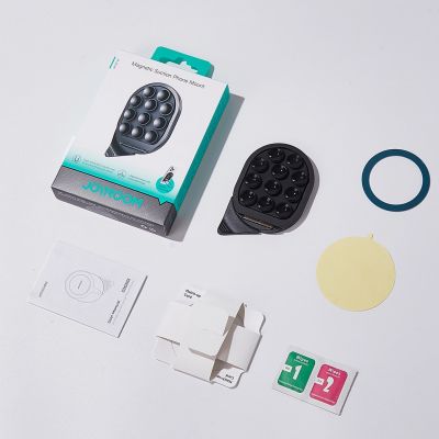 6. Joyroom JR-ZS418 Smartphone Holder with Stand and Suction Cups with MagSafe - Black