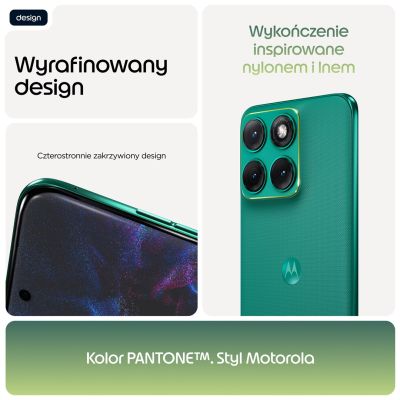 22. Motorola Moto Edge 70 Fusion 5G 8/256 GB Sport Green Smartphone