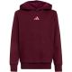 adidas Essentials Hoodie for kids, burgundy KT3380