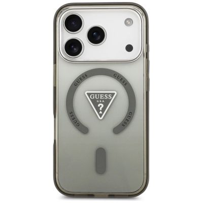 3. Guess IML Gradient Triangle Logo MagSafe Case for iPhone 17 Pro - Green
