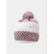3. Girls' winter hat with wool 4F Junior
