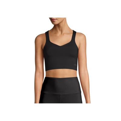 7. CASALL Heart Shape Sport Top Black