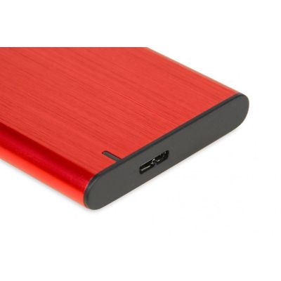 3. I-BOX HD-05 EXTERNAL CASE 2.5" USB 3.1 GEN.1 RED