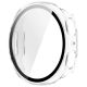 3. Tech-Protect Defense 2-Pack Case for Samsung Galaxy Watch 44mm - Clear Matte Black
