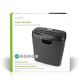 12. Nedis 10l DIN P-2 190W Black Paper Shredder