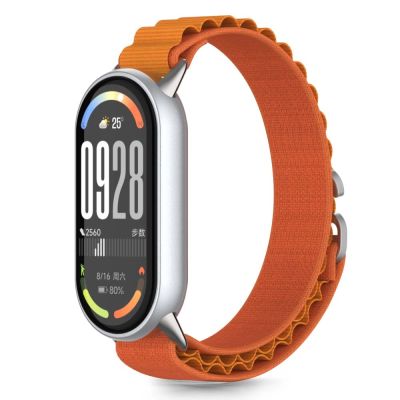 Tech-Protect Nylon Pro Strap for Xiaomi Smart Band 8 / 9 / 10 / NFC - Orange