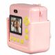 6. Denver 2" Pink Digital Camera for Kids with Thermal Printer