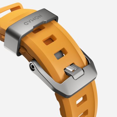 5. Nomad Rocky Point Band Natural Leather, Titanium
