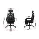 29. Huzaro Combat 5.0 Black Gaming Chair