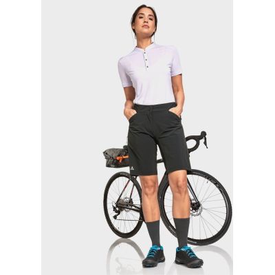 Women's cycling shorts Schoffel Shorts Danube – black, size: S