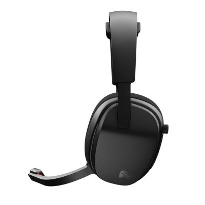 15. Glorious Gaming GHS Wireless InfinitePlay Headset Wireless Bluetooth Headband Charging Stand Black