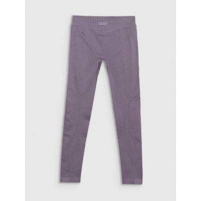 8. Women's seamless training leggings 4F | Anna Lewandowska 4F 4FALSSS25TFTIF383-51S
