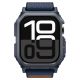 6. Spigen Lite Fit "Pro" Strap for Apple Watch 10 46mm - Navy Blue