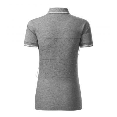 2. Malfini Perfection plain polo shirt W MLI-25312 dark gray melange