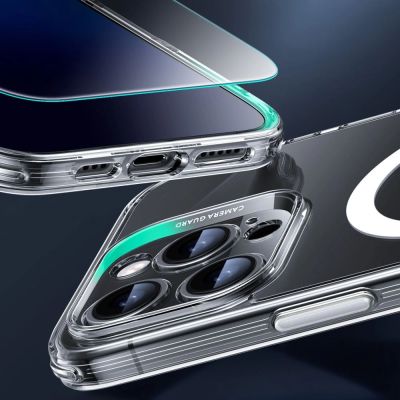 5. ESR Classic Pro Set Halolock MagSafe Case for iPhone 16 Pro Max - Clear