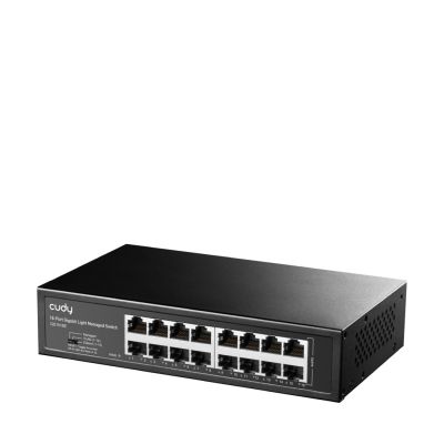 2. Switch CUDY GS1016E 16-Port Gigabit Light