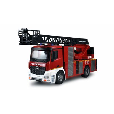 10. Amewi Mercedes-Benz Fire Department Turntable Ladder Vehicle 1:18 RTR