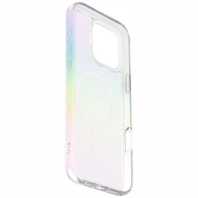 2. Uniq Iridescia Magclick Charging Case for iPhone 16 Pro Max - Multicolor