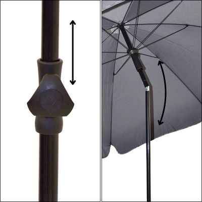 24. GARDEN UMBRELLA 185 CM SAND