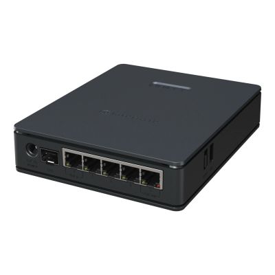 2. Mikrotik hAP ax S 1800 Mbit/s Black PoE Support
