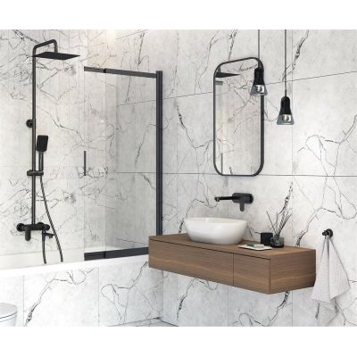 3. Deante PEONIA CDE_6U5S White Countertop Ceramic Washbasin