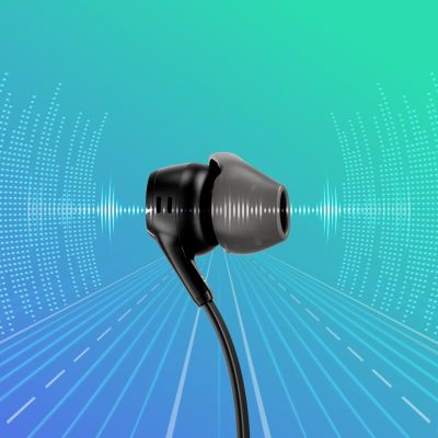 12. HyperX Cloud Earbuds II RED