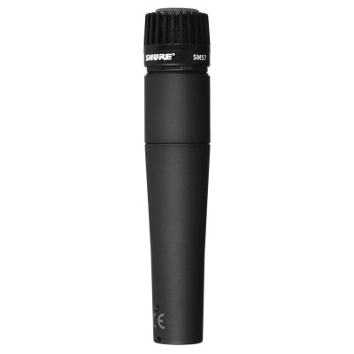 Shure SM57-LCE - Dynamic, cardioid, instrument, voice-over microphone.