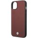 6. Case BMW BMHCP14S22RFGR iPhone 14 6.1" Burgundy/burgundy Leather Diamond Pattern